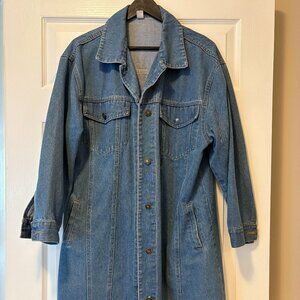 Denim Trench Coat